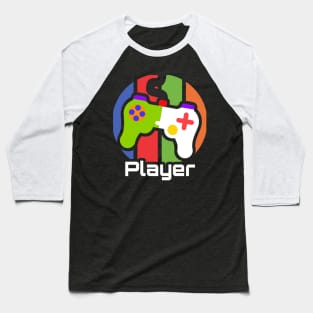 Gamer Player Merch Baseball T-Shirt